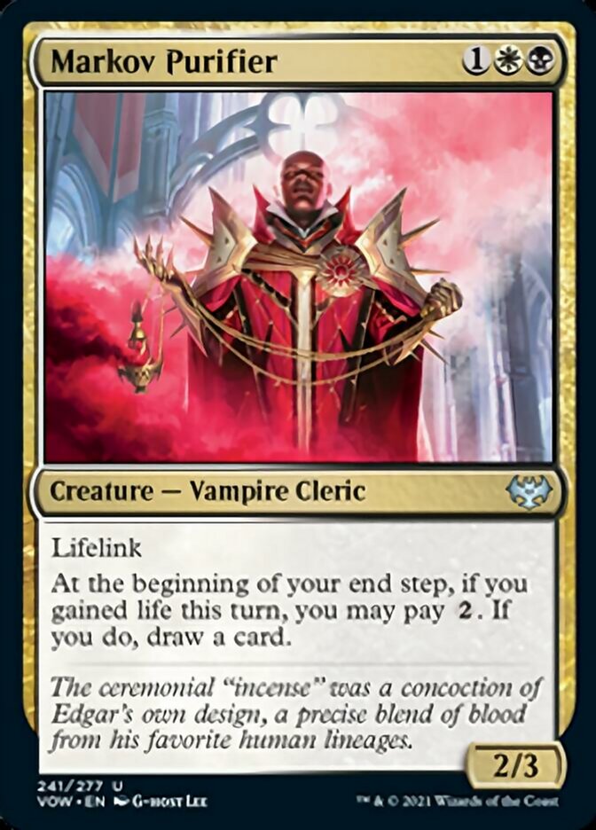 Markov Purifier [Innistrad: Crimson Vow] | Gaming Infinity