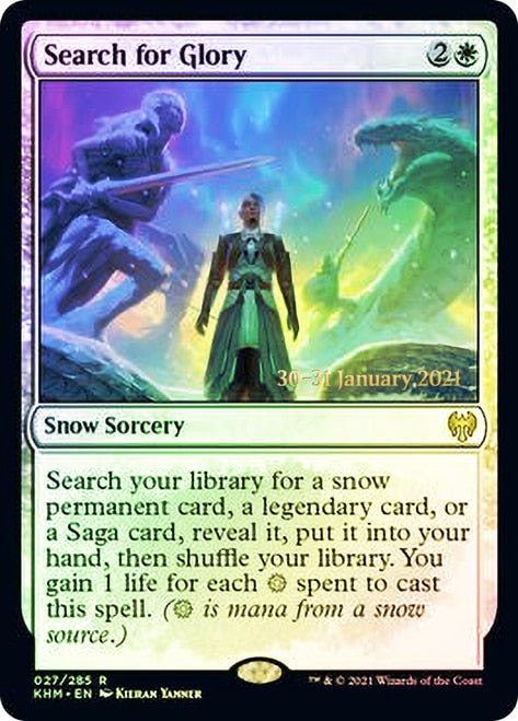 Search for Glory  [Kaldheim Prerelease Promos] | Gaming Infinity