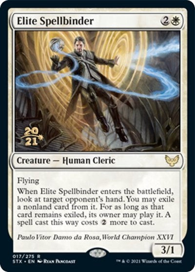 Elite Spellbinder [Strixhaven: School of Mages Prerelease Promos] | Gaming Infinity