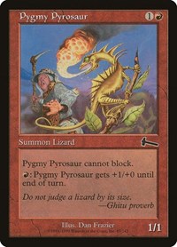 Pygmy Pyrosaur [Urza's Legacy] | Gaming Infinity