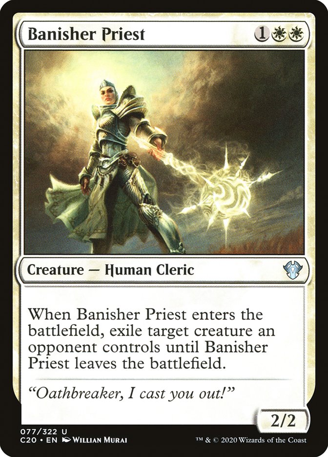 Banisher Priest [Commander 2020] | Gaming Infinity