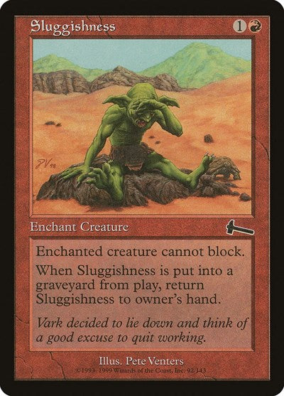 Sluggishness [Urza's Legacy] | Gaming Infinity