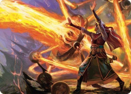 Ghitu Amplifier Art Card [Dominaria United Art Series] | Gaming Infinity