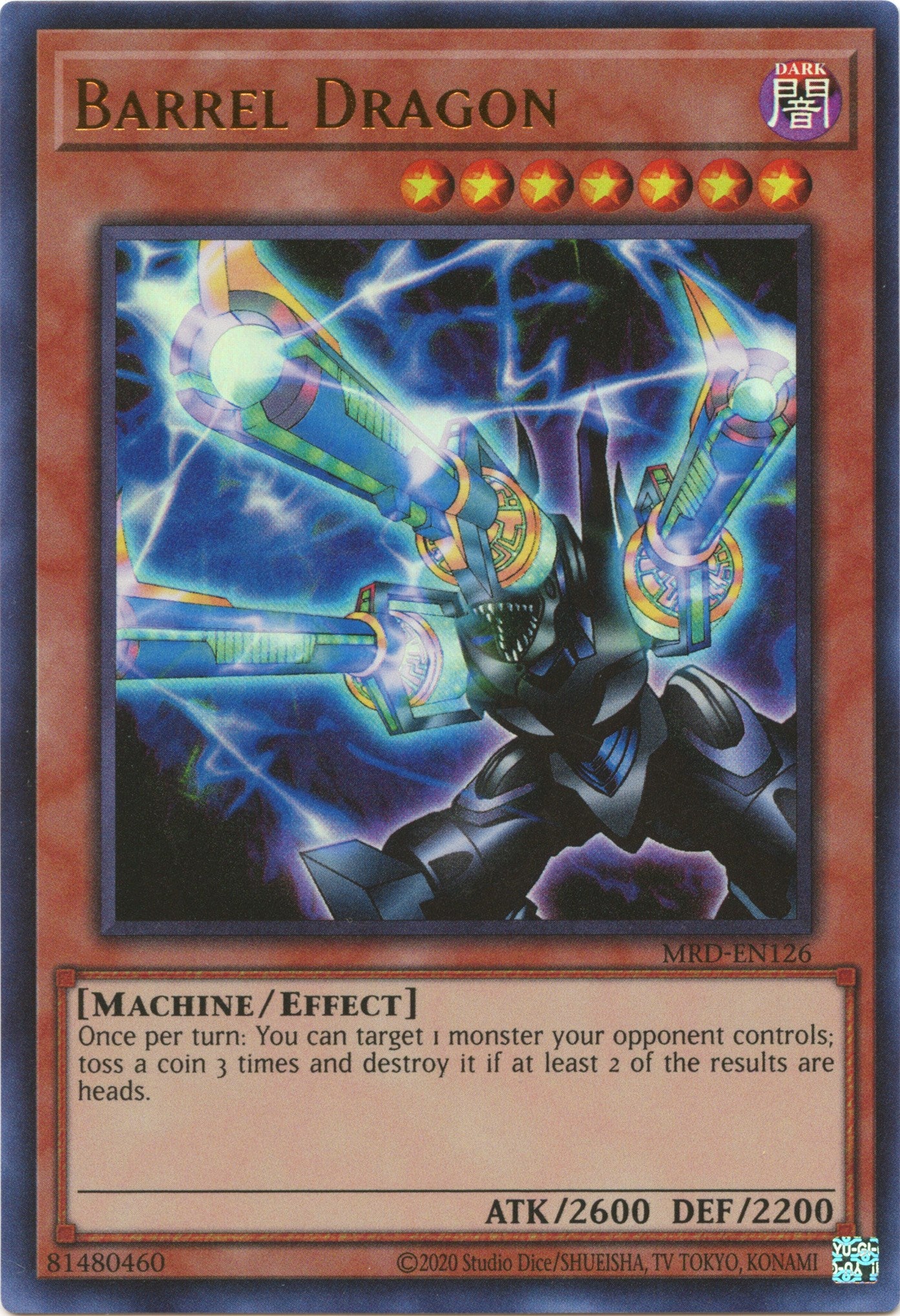 Barrel Dragon (25th Anniversary) [MRD-EN126] Ultra Rare | Gaming Infinity