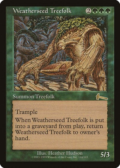 Weatherseed Treefolk [Urza's Legacy] | Gaming Infinity