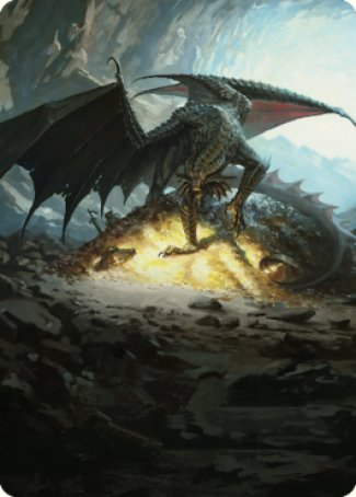 Ancient Copper Dragon Art Card (04) [Commander Legends: Battle for Baldur's Gate Art Series] | Gaming Infinity