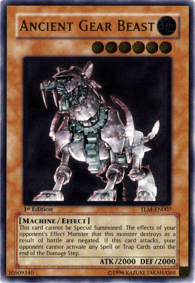 Ancient Gear Beast [TLM-EN007] Ultimate Rare | Gaming Infinity