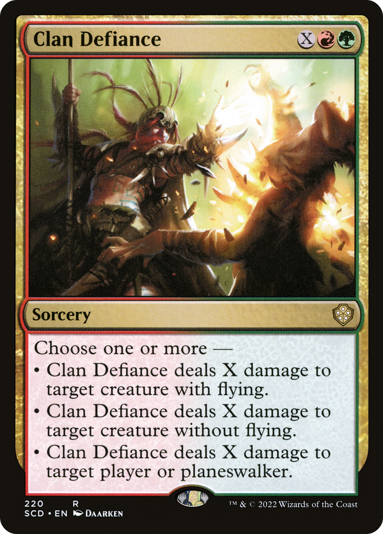 Clan Defiance [Starter Commander Decks] | Gaming Infinity