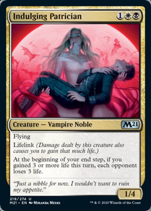 Indulging Patrician [Core Set 2021] | Gaming Infinity