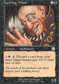 Cackling Witch [Mercadian Masques] | Gaming Infinity