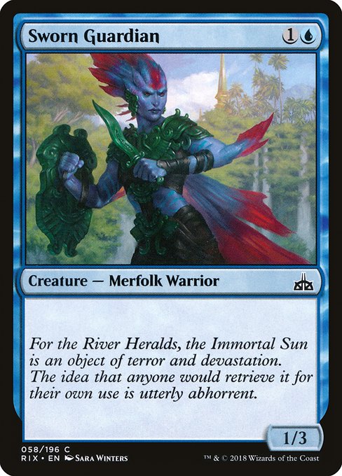 Sworn Guardian [Rivals of Ixalan] | Gaming Infinity