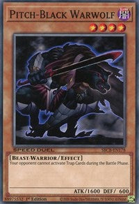 Pitch-Black Warwolf [SBCB-EN178] Common | Gaming Infinity