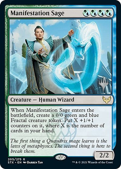 Manifestation Sage (Promo Pack) [Strixhaven: School of Mages Promos] | Gaming Infinity