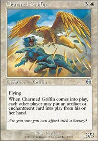 Charmed Griffin [Mercadian Masques] | Gaming Infinity