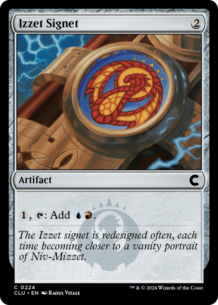 Izzet Signet [Ravnica: Clue Edition] | Gaming Infinity