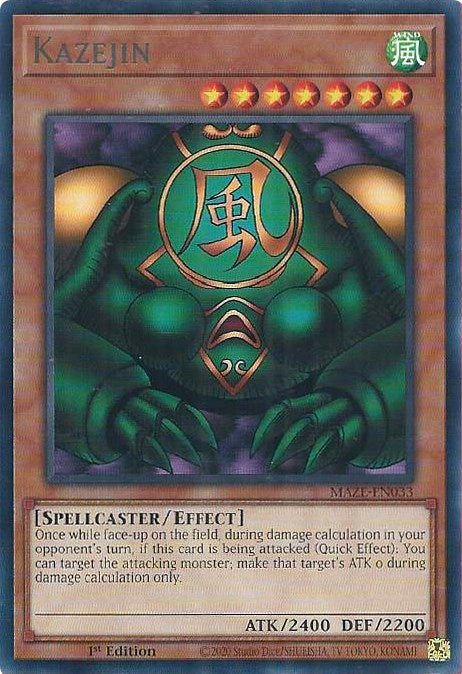 Kazejin [MAZE-EN033] Rare | Gaming Infinity