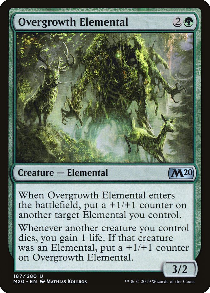 Overgrowth Elemental [Core Set 2020] | Gaming Infinity