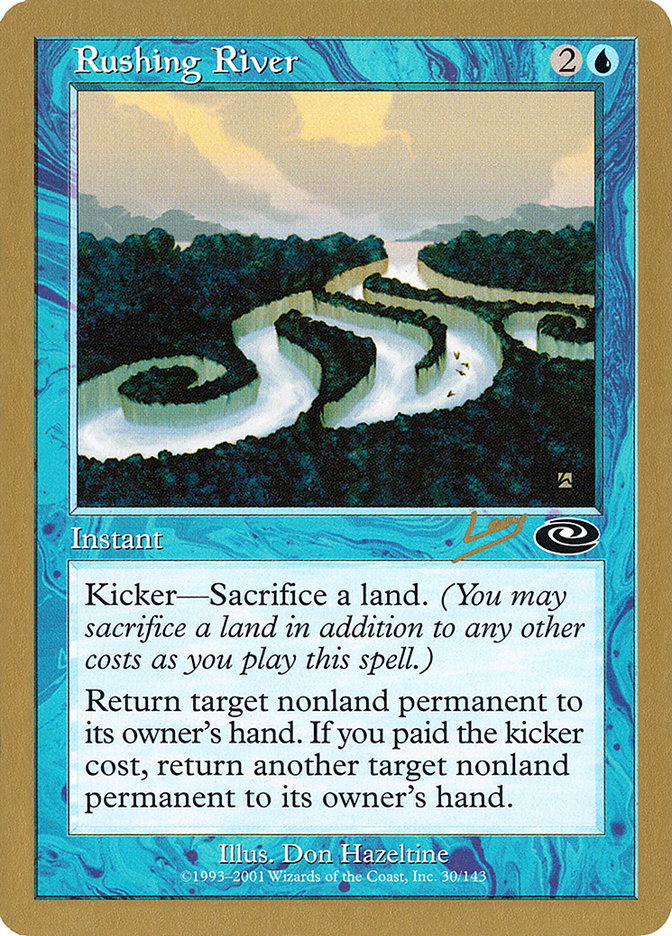 Rushing River (Raphael Levy) [World Championship Decks 2002] | Gaming Infinity
