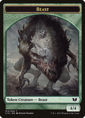 Beast // Snake (017) Double-Sided Token [Commander 2015 Tokens] | Gaming Infinity