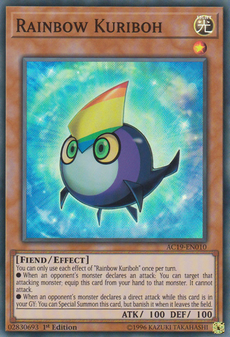 Rainbow Kuriboh [AC19-EN010] Super Rare | Gaming Infinity