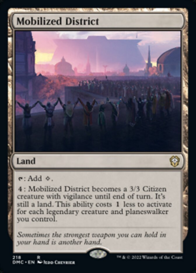 Mobilized District [Dominaria United Commander] | Gaming Infinity