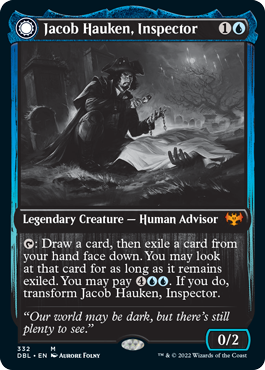 Jacob Hauken, Inspector // Hauken's Insight [Innistrad: Double Feature] | Gaming Infinity