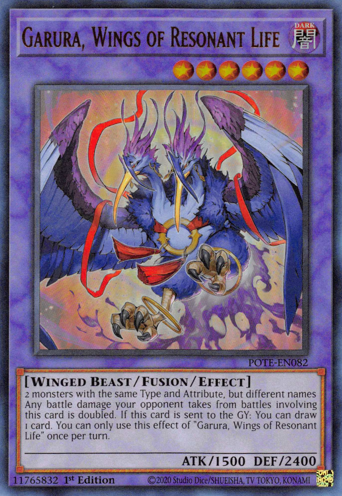 Garura, Wings of Resonant Life [POTE-EN082] Ultra Rare | Gaming Infinity