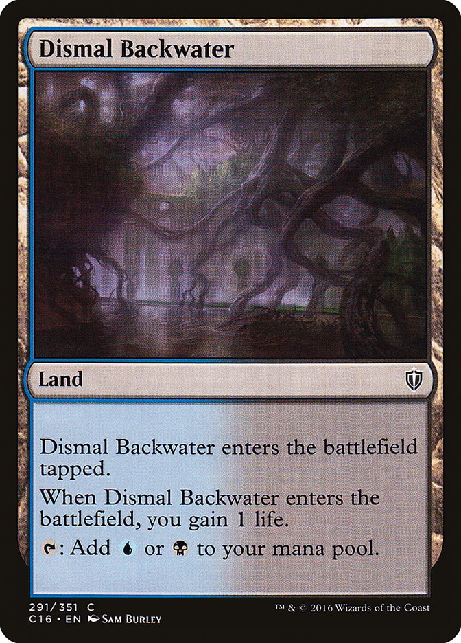 Dismal Backwater [Commander 2016] | Gaming Infinity