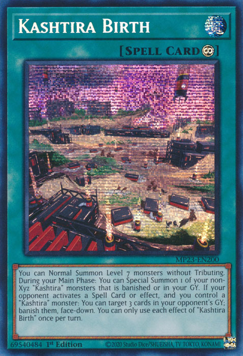 Kashtira Birth [MP23-EN200] Prismatic Secret Rare | Gaming Infinity