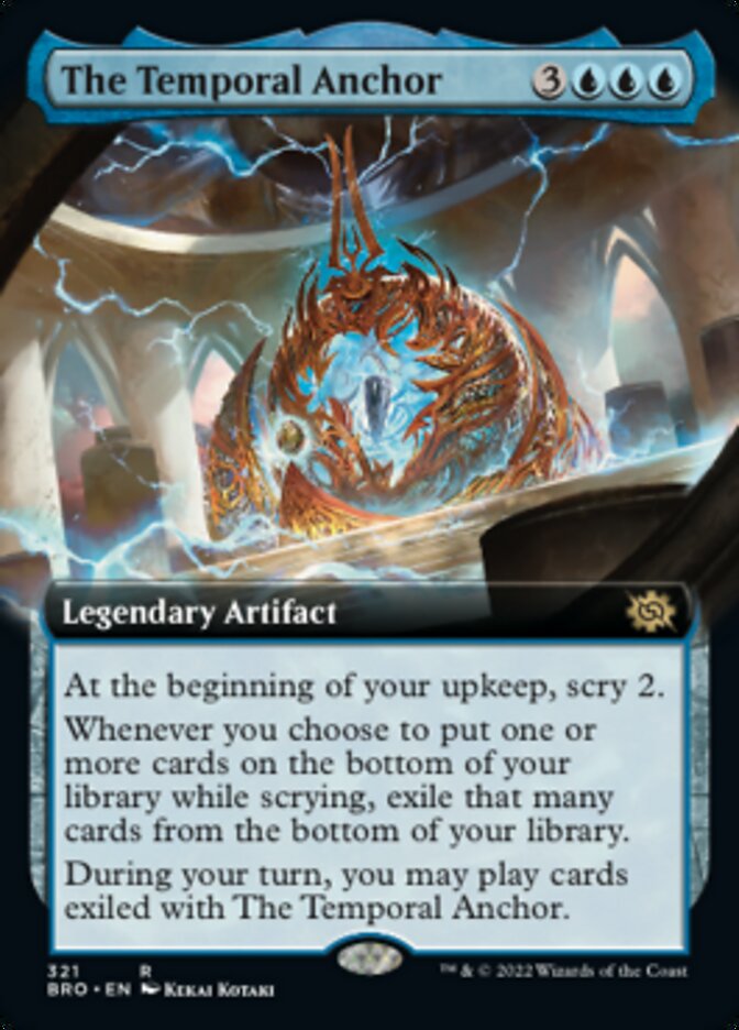 The Temporal Anchor (Extended Art) [The Brothers' War] | Gaming Infinity