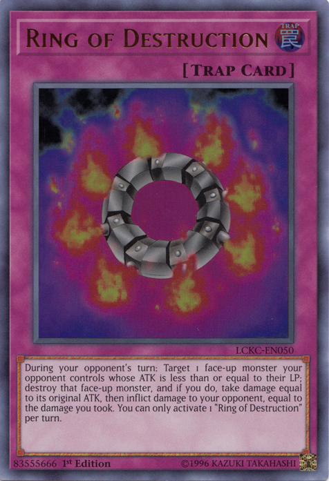 Ring of Destruction [LCKC-EN050] Ultra Rare | Gaming Infinity