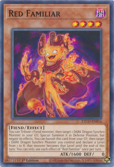 Red Familiar [ETCO-EN016] Common | Gaming Infinity