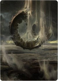 Wasteland Art Card [Zendikar Rising Art Series] | Gaming Infinity