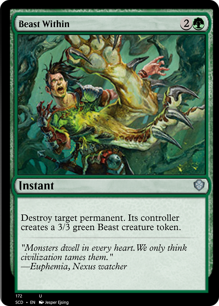 Beast Within [Starter Commander Decks] | Gaming Infinity