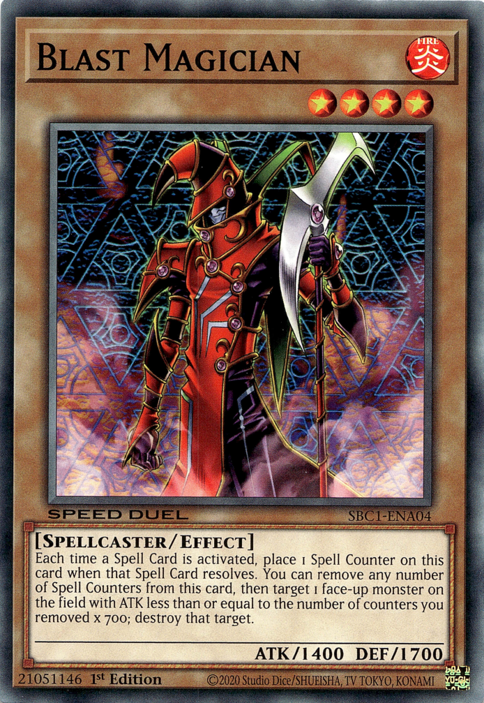 Blast Magician [SBC1-EN004] Common | Gaming Infinity