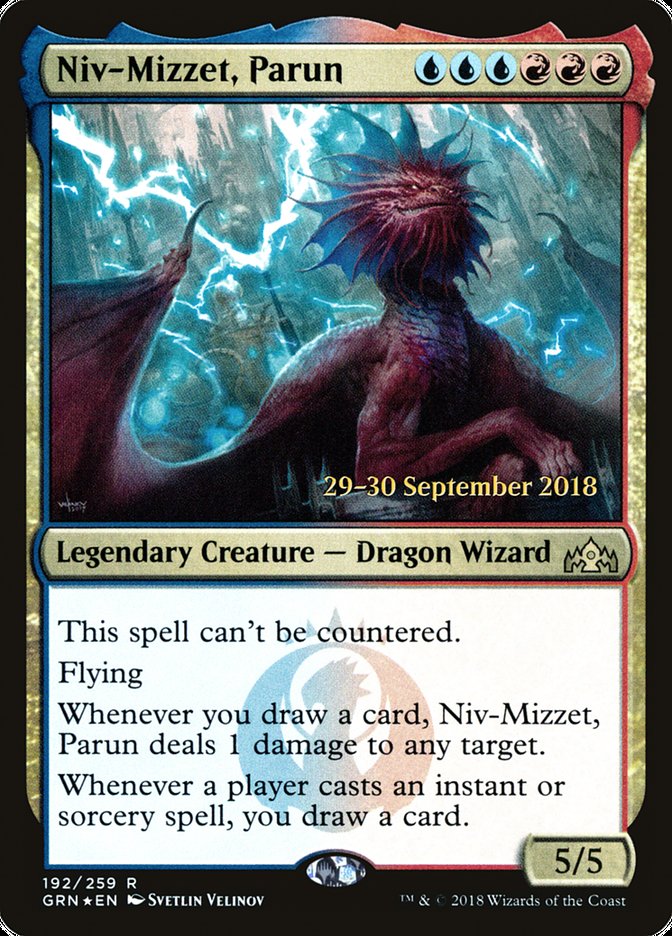 Niv-Mizzet, Parun  [Guilds of Ravnica Prerelease Promos] | Gaming Infinity