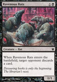 Ravenous Rats [Duel Decks: Izzet vs. Golgari] | Gaming Infinity