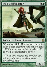 Wild Beastmaster [Return to Ravnica] | Gaming Infinity