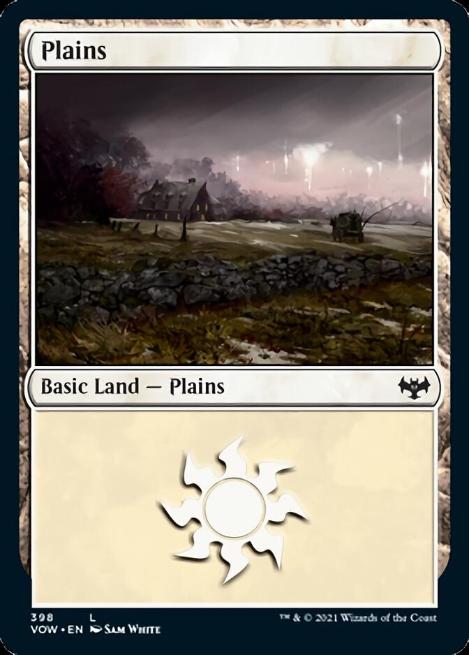 Plains (398) [Innistrad: Crimson Vow] | Gaming Infinity