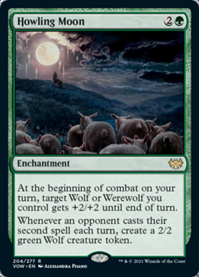 Howling Moon [Innistrad: Crimson Vow] | Gaming Infinity