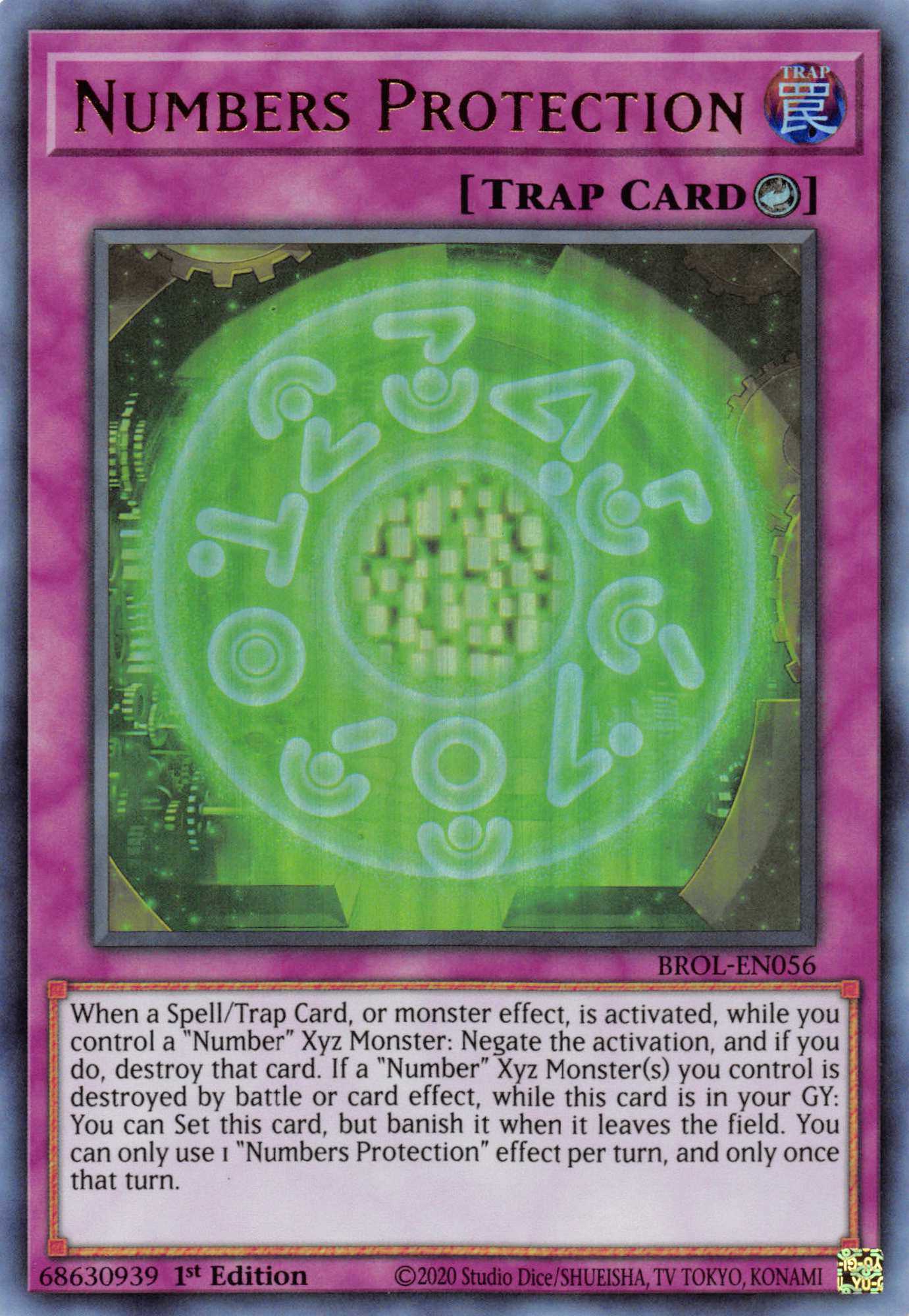 Numbers Protection [BROL-EN056] Ultra Rare | Gaming Infinity