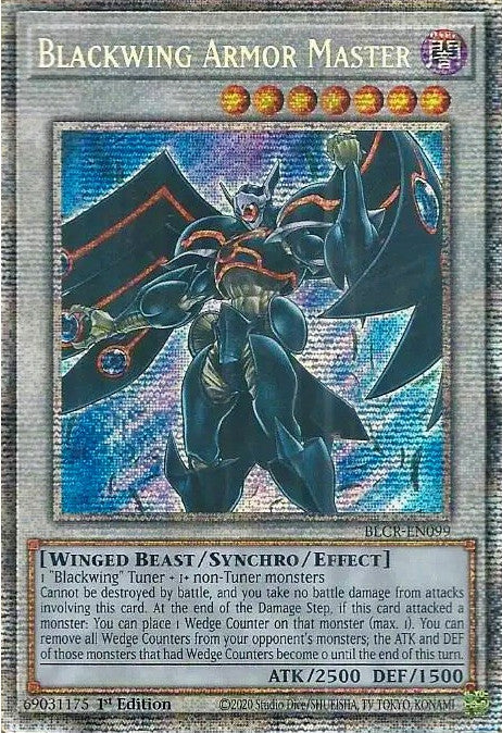 Blackwing Armor Master [BLCR-EN099] Starlight Rare | Gaming Infinity