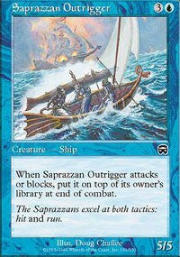 Saprazzan Outrigger [Mercadian Masques] | Gaming Infinity