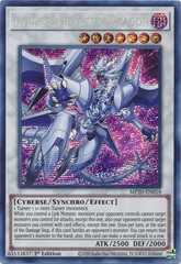 Cyberse Quantum Dragon [MP20-EN018] Prismatic Secret Rare | Gaming Infinity