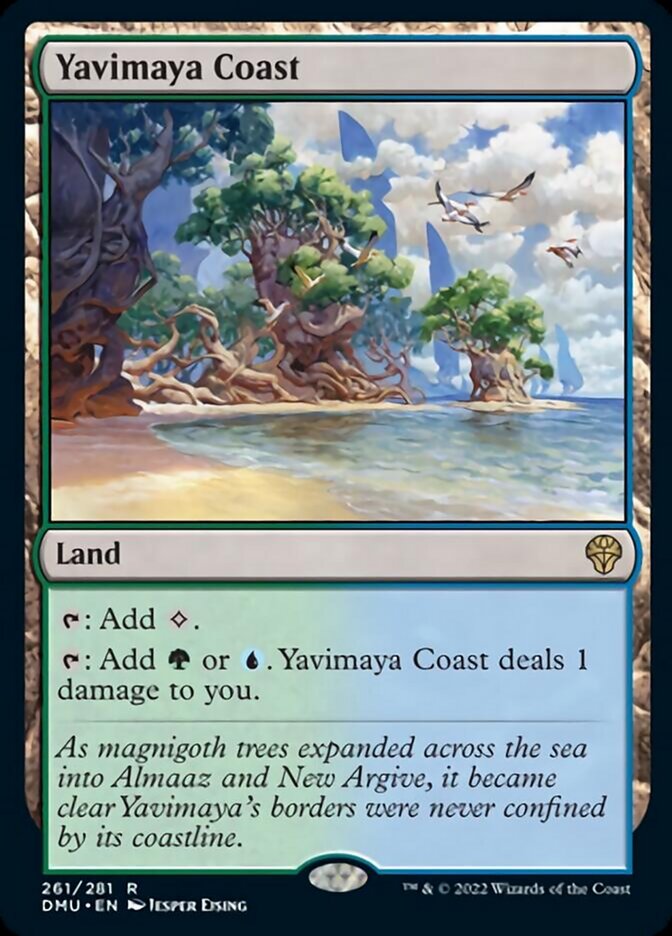 Yavimaya Coast [Dominaria United] | Gaming Infinity