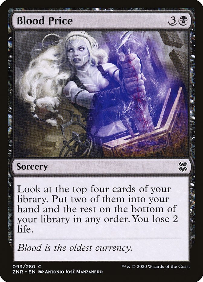 Blood Price [Zendikar Rising] | Gaming Infinity
