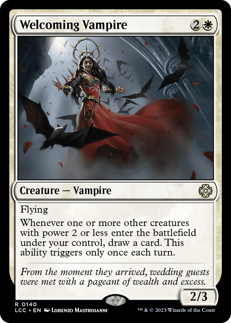 Welcoming Vampire [The Lost Caverns of Ixalan Commander] | Gaming Infinity