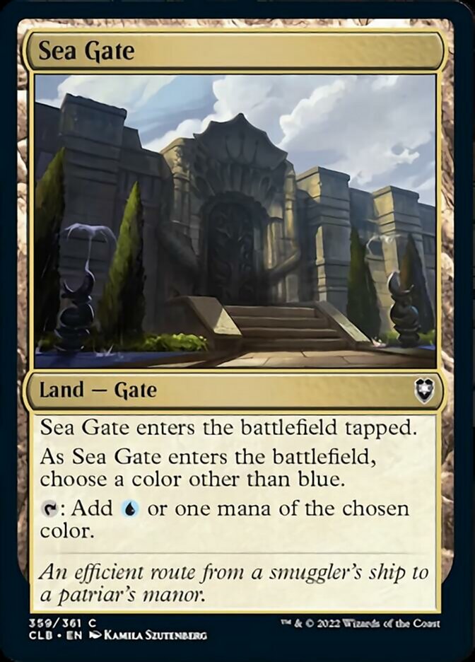 Sea Gate [Commander Legends: Battle for Baldur's Gate] | Gaming Infinity