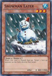 Snowman Eater [Structure Deck: Realm of the Sea Emperor] [SDRE-EN016] | Gaming Infinity