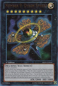 Number 9: Dyson Sphere (UTR) [Abyss Rising] [ABYR-EN044] | Gaming Infinity
